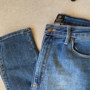 Just Black super high-waisted skinny jeans.